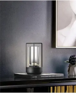 Portable Touch Lamp – Rechargeable, cordless, and battery-powered, with 3 dimmable color temperatures. Perfect for bedside, living room, or outdoor nights. Just tap to glow – your cozy light follows you anywhere.