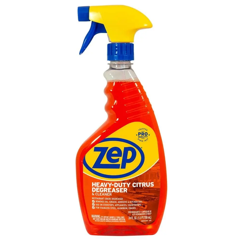 Heavy-Duty Citrus Degreaser 24 oz. - Powerful Formula for Grease & Grime Removal with Refreshing Citrus Scent