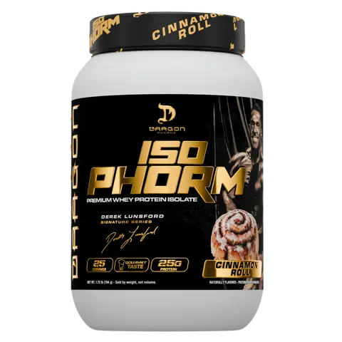 Dragon Pharma IsoPhorm - 25 to 29 Servings Premium Whey Protein Isolate - 25g Protein Per Serving