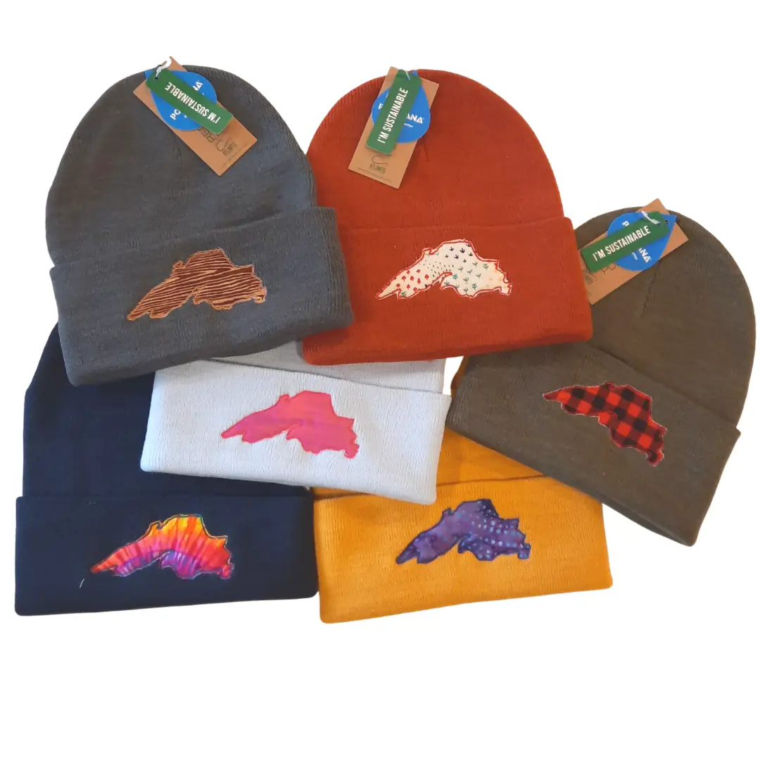 Lake Superior Scrappy Knit Beanie - In Store Prints