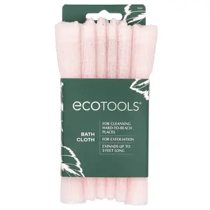 EcoTools Bath Cloth, Pink, 1 Cloth