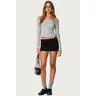 Aisha Low Rise Mini Skirt