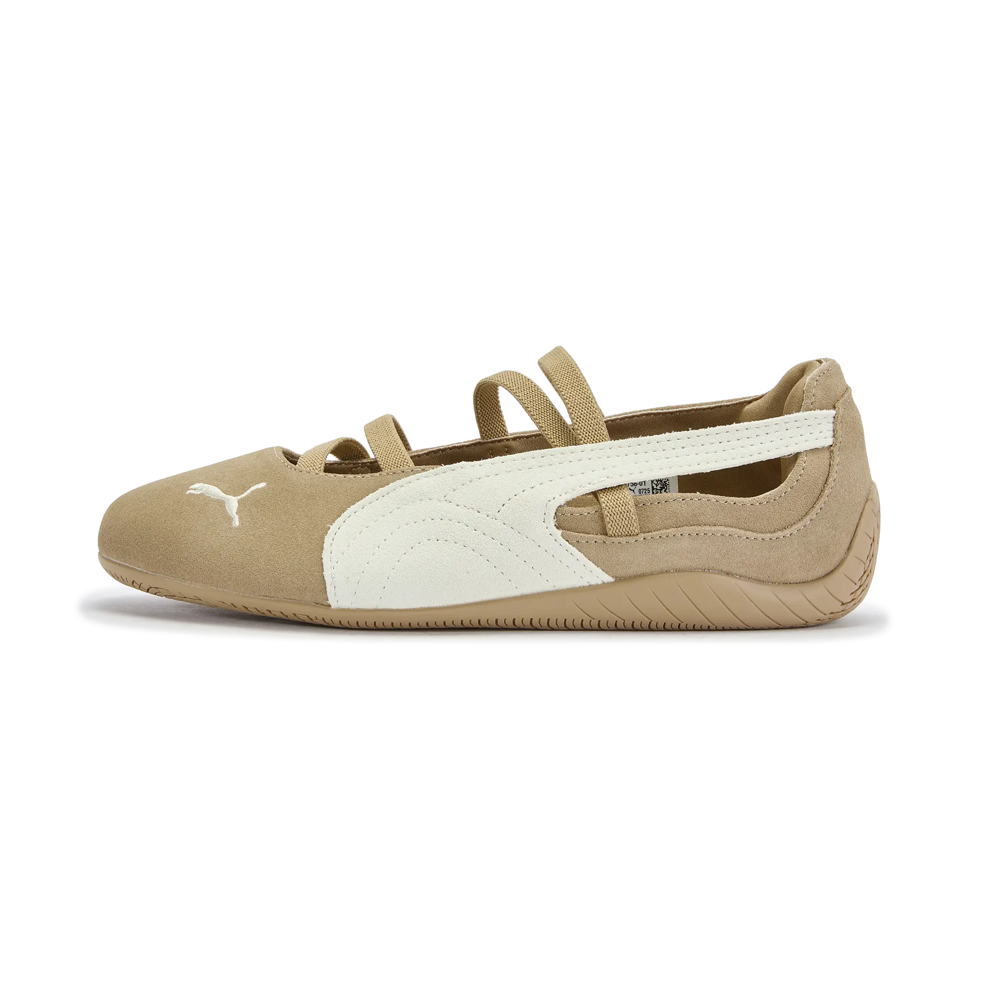 Puma Speedcat Women's Ballet Flats, Prairie Tan Slip-On Casual Fashion Sneakers for Street Style Wear