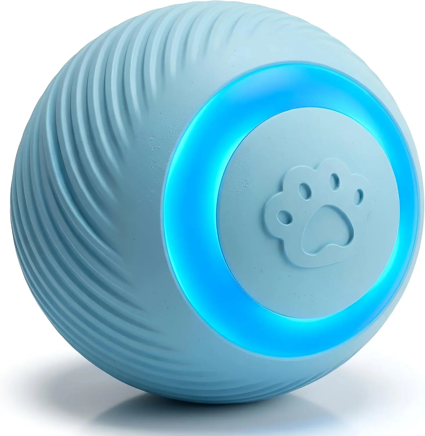 Smart Automatic Rolling & Bouncing Pet Ball, 3 Play Modes Interactive Toy with RGB Lights, E-TPU Electric Moving Chase Toy for Dogs & Cats Rechargeable Chirping Flapping Bird goods