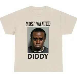 Wanted Diddy Shirt,  Wanted P.Diddy Shirt, 2024 Shirt, Police Mugshot Photo Of Diddy Shirt