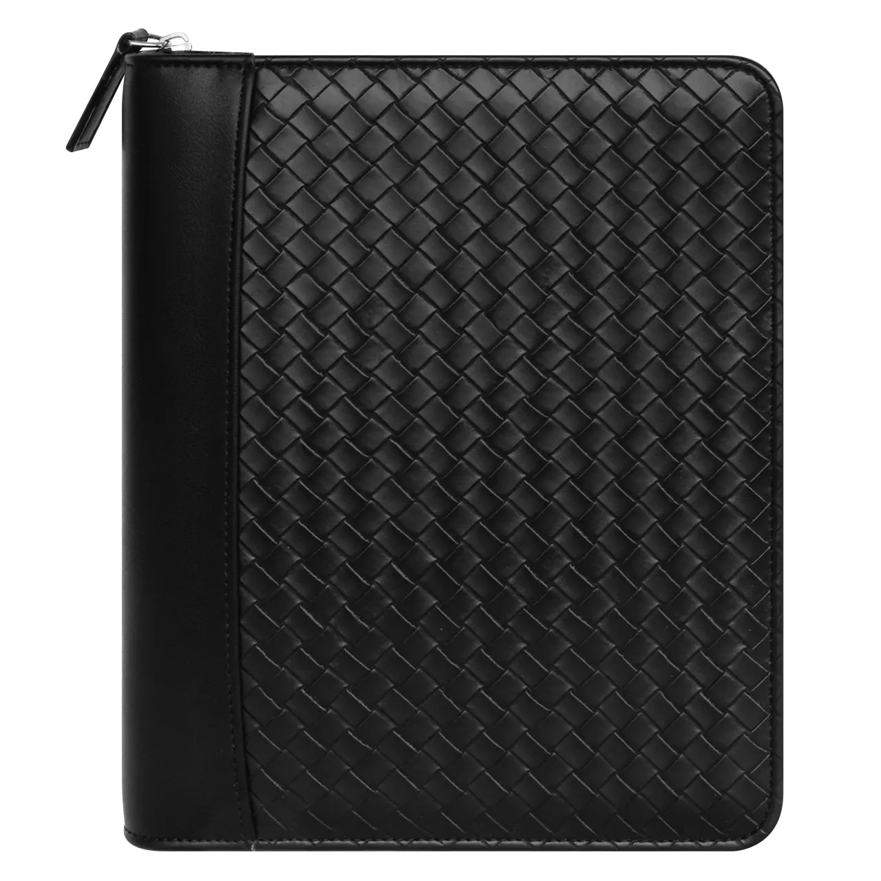 Franklin Planner Woven Simulated Leather Zipper Classic Binder