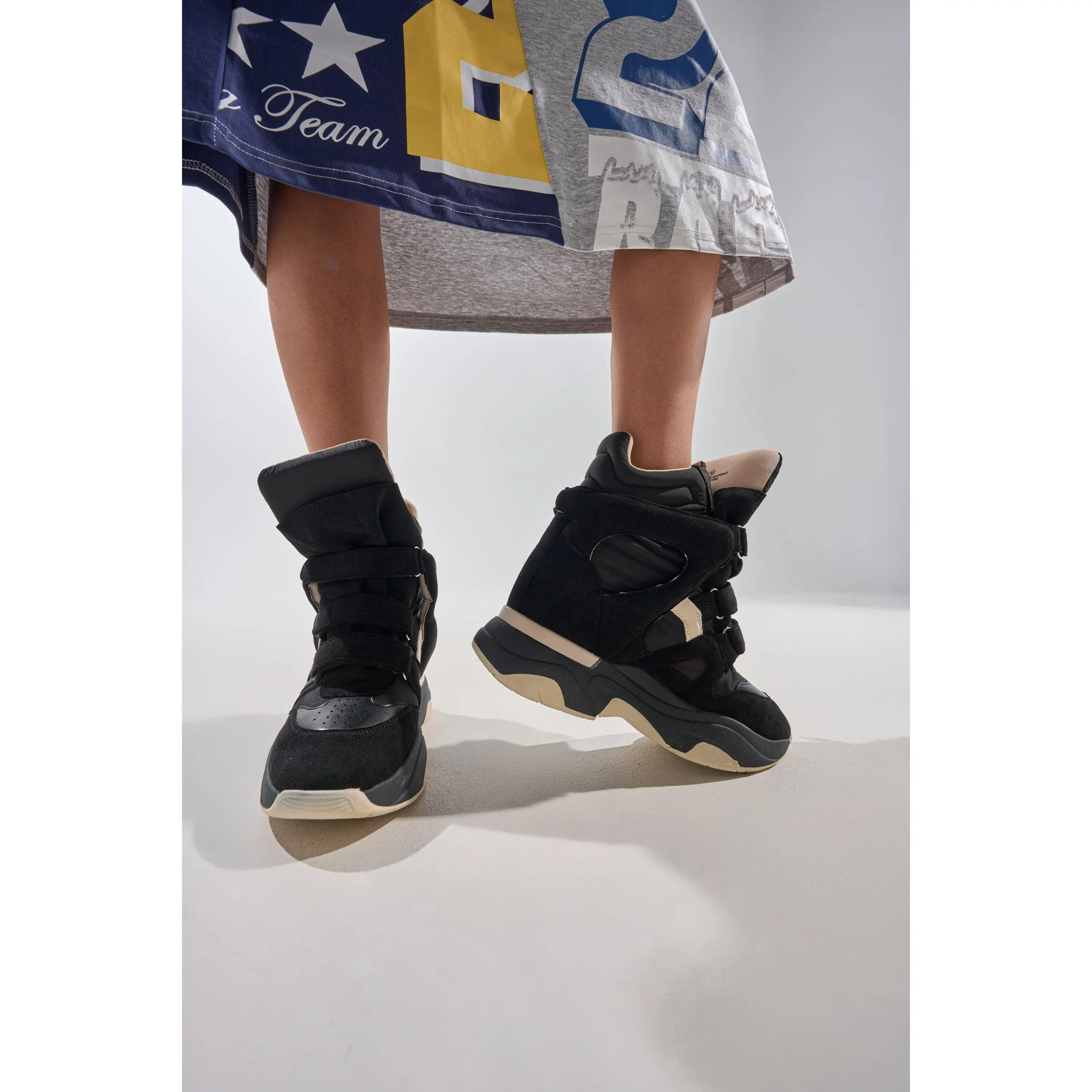 MARANTO CHUNKY BLACK SNEAKER MARANTO CHUNKY BLACK SNEAKER