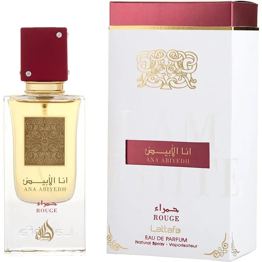 Lattafa Unisex 2 Ounce Rouge Eau de Parfum