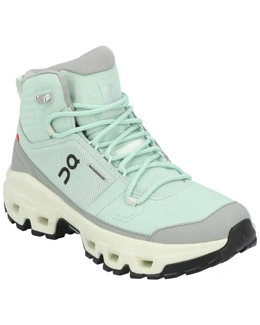 On Running Cloudrock Mid Waterproof Canvas Sneaker