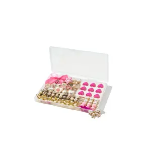 Xari Pink Beads Shoe Charms