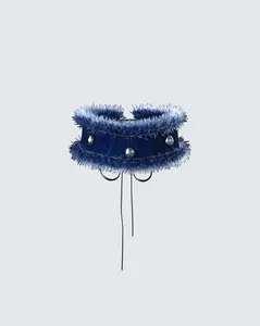 Maja Blue Denim Choker