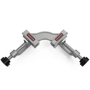 YESWELDER 90° Right Angle Clamp for Welding, Cabinet Making, Woodworking & DIY Projects | Aluminum Alloy Tube Clamp & Corner Fixture