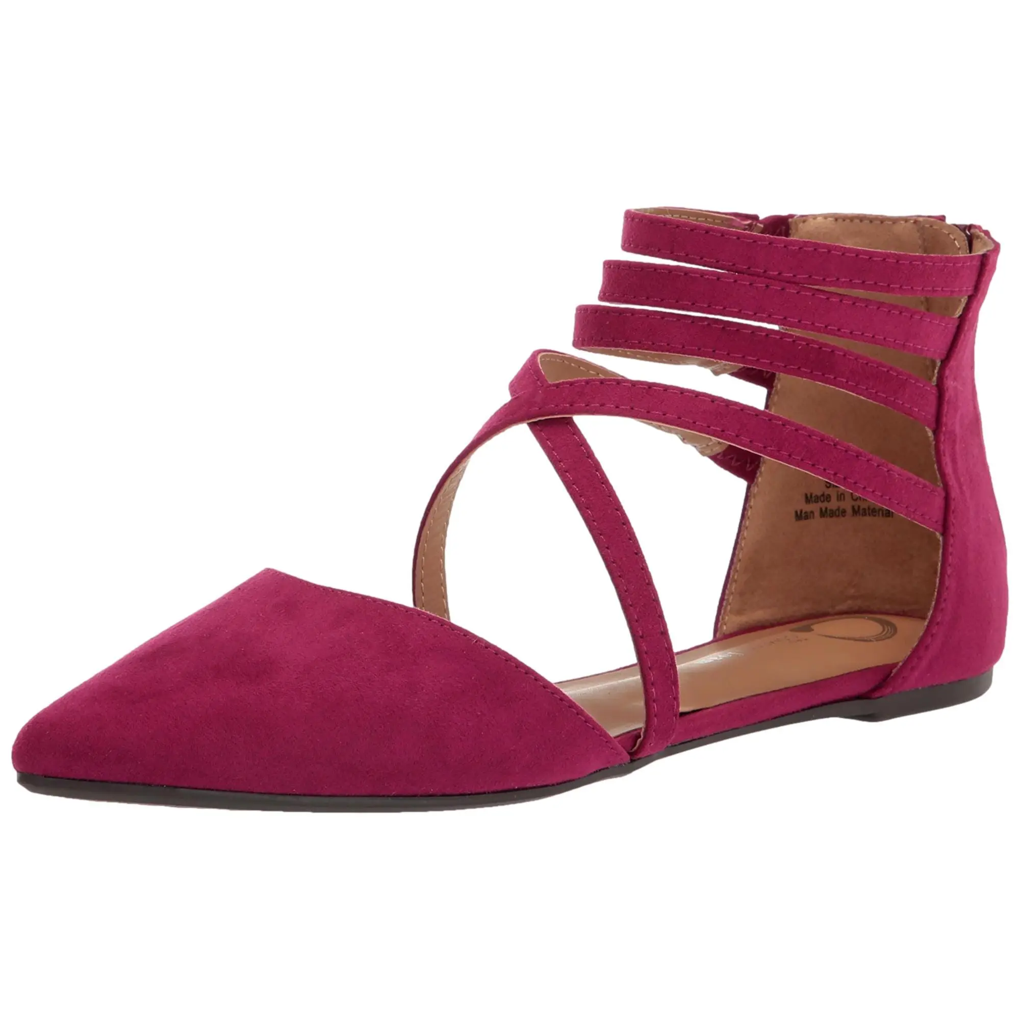Journee Collection Marlee Flat Loafer Purple  MARLEE-PUR Women's