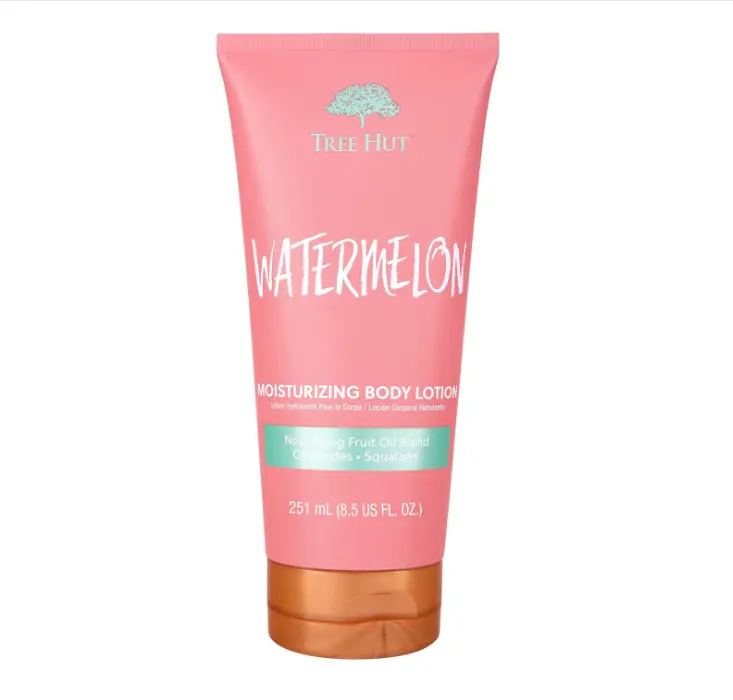 Watermelon Moisturizing Body Lotion, Ceramide and Squalene Formula Helps Protect Skin, Long-lasting Hydration Leaves Skin Feeling Soft & Moisturized, 8.5 fl oz.