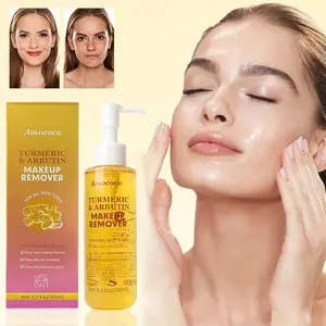 Turmeric & Arbutin Makeup Remover Oil - Deep Cleansing, Moisturizing, Oil-Control, Refreshing, Non-Greasy, 150ml