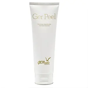 Gernetic Ger Peel Professional Face Scrub & Resurfacing Exfoliator | Salon-Grade Micro-Exfoliating Cream | Pore Minimizer | Anti-Aging | All Skin Types | 150ml