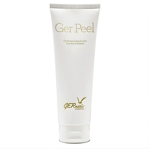 Gernetic Ger Peel Professional Face Scrub & Resurfacing Exfoliator | Salon-Grade Micro-Exfoliating Cream | Pore Minimizer | Anti-Aging | All Skin Types | 150ml