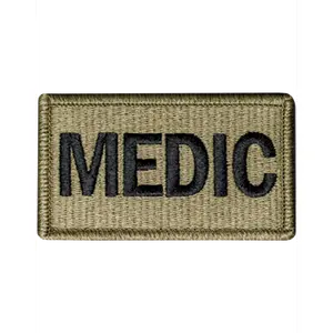 MEDIC Scorpion Army Patch with Fastener