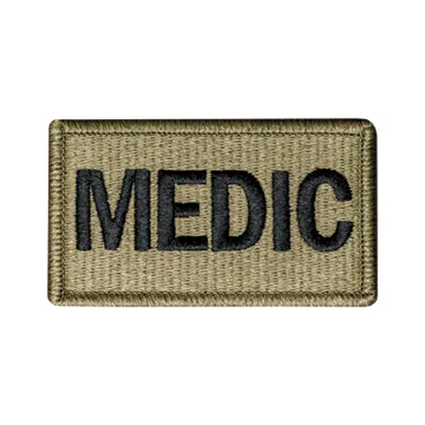 MEDIC Scorpion Army Patch with Fastener