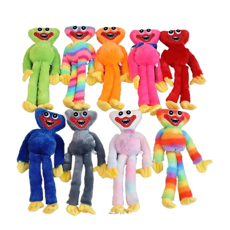 In-Stock Unisex Poppy Playtime Family Soft Plush Dolls - Cute Collectibles, Plushie Love, Poppy Family Game Characters (Mommy, Daddy, Son), Kids' Birthday & Christmas Gifts, Home Decor Stuffed Toys