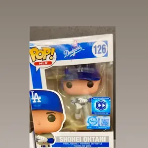 Funko Pop Vinyl Figure - Los Angeles Dodgers Ohtani, In-Person Only Chalice Exclusive, Limited Edition Sticker Version