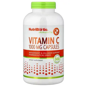 NutriBiotic Immunity, Vitamin C, 1,000 mg, 500 Capsules