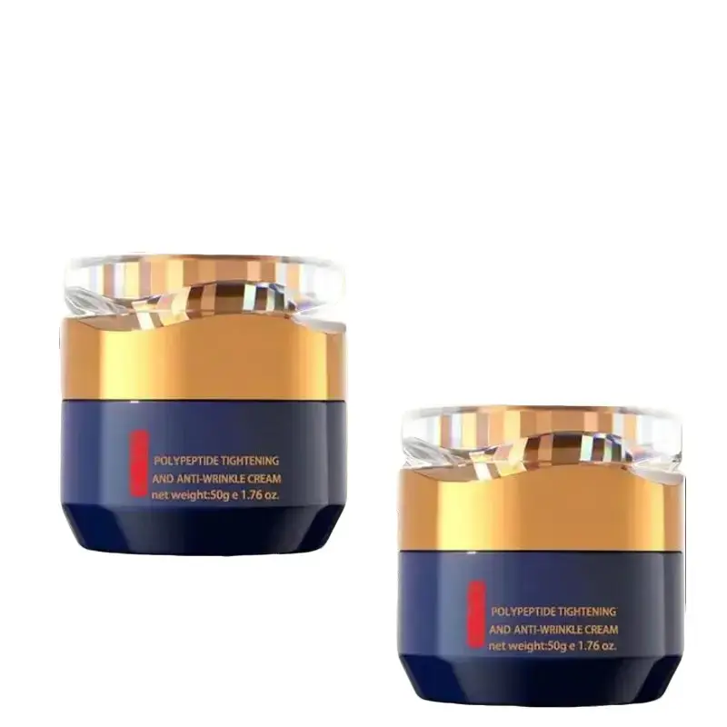 2PCS Face Cream, Cream Para Arrugas, Wrinkle Removal Cream, Polypeptide Firming Full Face Cream,Polypeptide Tightening and Anti-Wrinkle Cream,Firming Anti-aging Eye Creamfor Women Men 1.76 fl.oz.