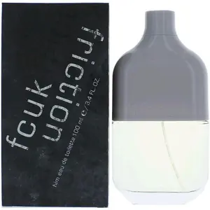 fcuk FRICTION by French Connection Men's EDT Fragrance Parfum - 3.4 fl oz, Lavender Base, Mandarin Mix, Amber Accents, New in Box, Woody Patchouli, Bottle-Shaped Men's Fragrance, Perfume-Inspired Men's Fragrance