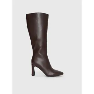 Sawyer Knee High Boots Brown