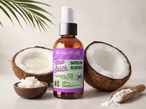 Grass Fed Beef Tallow Non-Nano ZINC Natural Sunblock with Coconut Oil, NO Toxins, Chemicals or Hormone Disruptors by Grounded Labs 30 SPF Skincare Daily Moisturizing Sensitive Skin UV protection