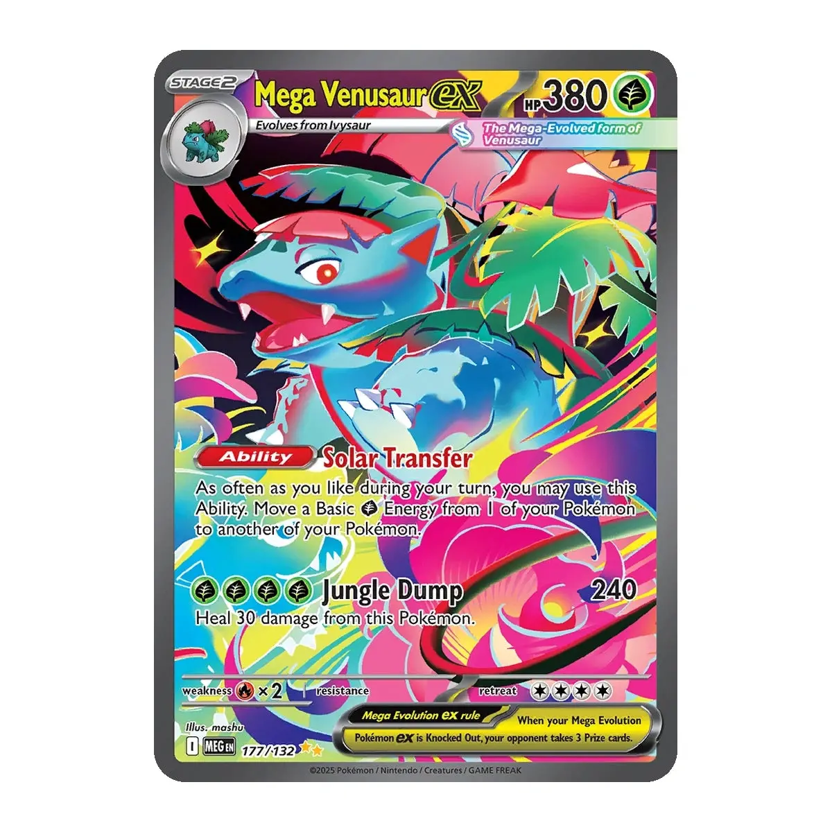 Mega Venusaur ex – 177/132 Mega Venusaur ex – 177/132