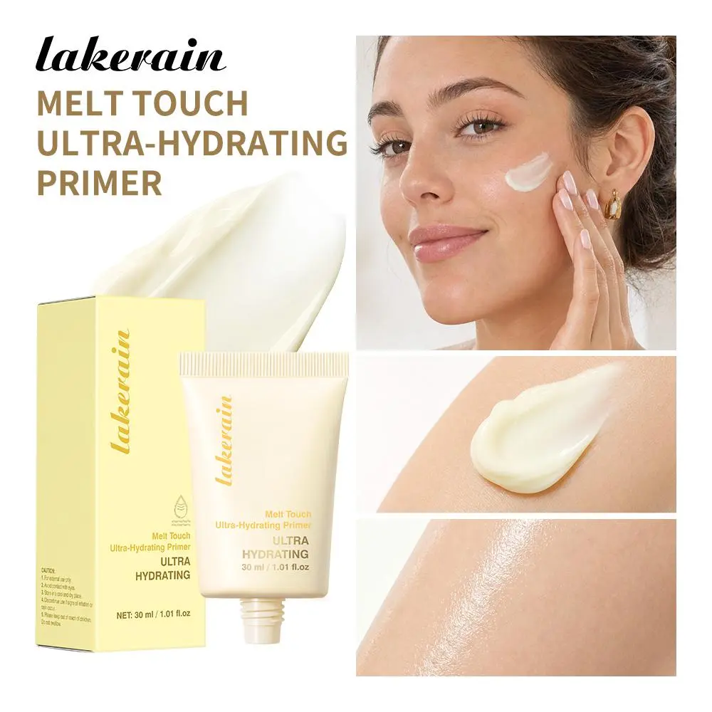 3 In 1 Multi Effect Face Primer Ultra Hydrating Long Lasting Dewy Blurring Base Makeup Smooth Skin Primer for All Dry Skin Types