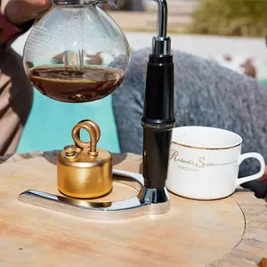 Outdoor Portable Alcohol Stove High-fire Gasifier Windproof Burner Camping Stove BBQ & Coffee Making Equipment Lightweight for Camping Road Trips Daily Emergencies Versatile for Cooking Needs