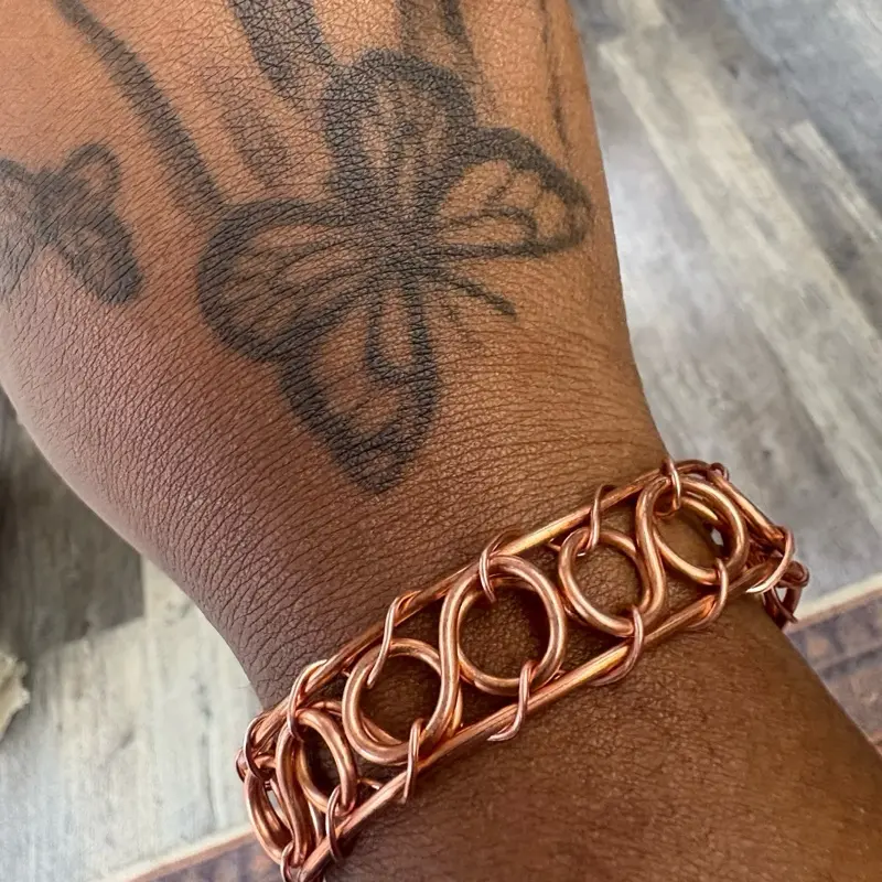 Juma CopperKing Creativity Weave CK Abundance Copper Bracelet Juma CopperKing Creativity Weave CK Abundance Copper Bracelet
