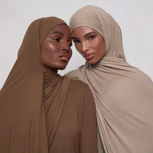 High Quality Right-angle Modal Jersey Hijab headscarf 170*60
