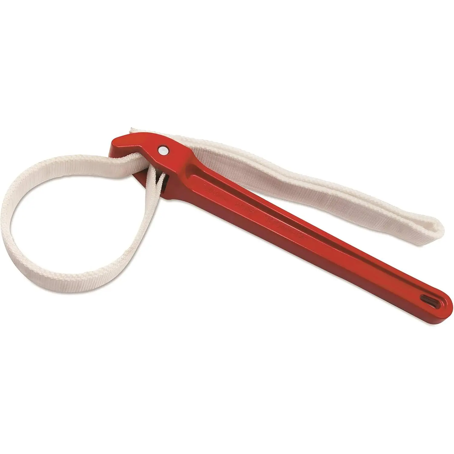 21315 Strap Wrench, 12-Inches Woven Polypropylene Double-Thick Strap, Lightweight Aluminum I-Beam Grip Handle, Works for Polished Surfaces & Tight Confined Areas, Lightweight Aluminum I-Beam Handle