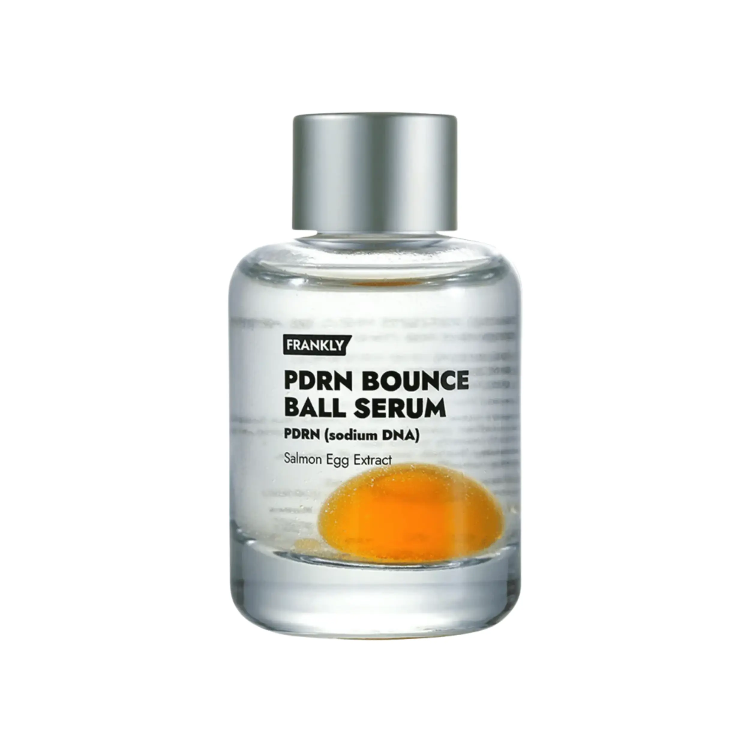 [FRANKLY] PDRN Bounce Ball Serum 30ml - 99% Pure PDRN Salmon DNA for Post Microneedling Recovery, Salmon PDRN Ball 100,000ppm, Salmon Egg Extract,Redness & Damaged Skin Repair, Lightweight, Non Sticky