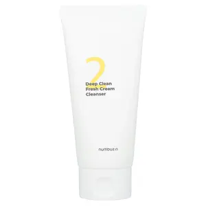 Numbuzin No.2 Deep Clean Fresh Cream Cleanser, 4.05 fl oz (120 ml)