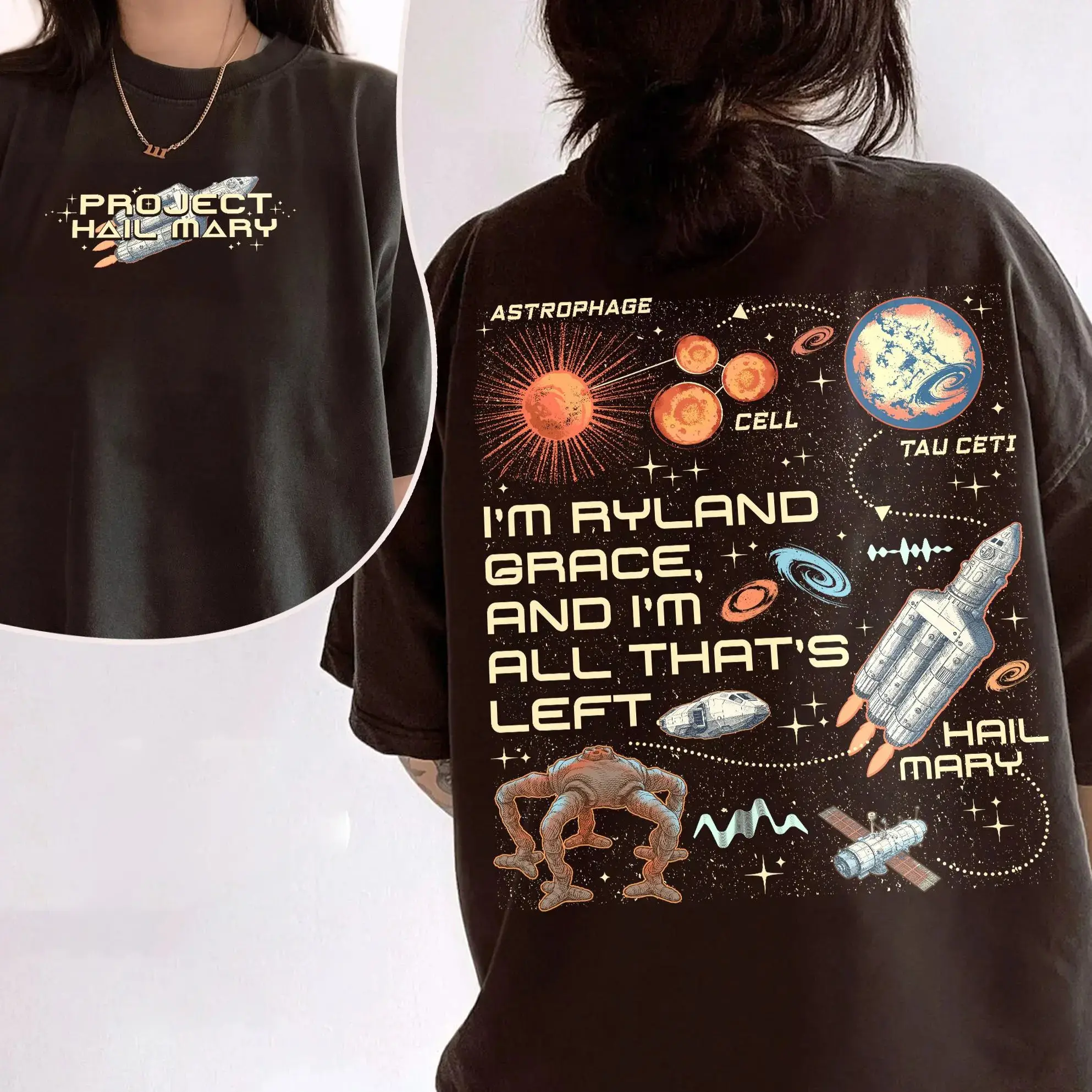 Rocky Project Hail Mary Inspired Shirt, Tau Ceti Astrohage TShirt, Amaze Amaze Amaze, Rocky Ryland Grace Sci-Fi Book Merch