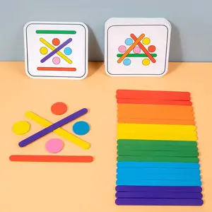 Educational Puzzle Set, Shape Recognition Puzzles, Shape Sorter for Kids, Enhances Logical Thinking & Focus, Improves Hand-Eye Coordination, Parent-Child Interactive Game