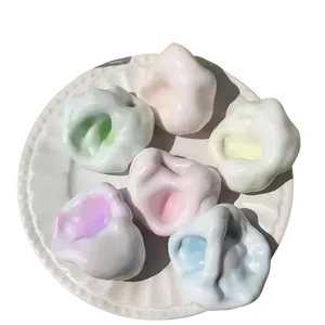 Taba Jelly Shape Squishy Toys - Colorful, Slow Rebound, Soft Silicone Squishy Covered Slime Decompression Toys for 6+ Year Olds, Party Favors
