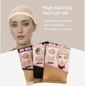 MSCLARA Wig Cap For Lace Frontal Wig 2 Piece StretchElasticHair Net For Women Elastis Head Band