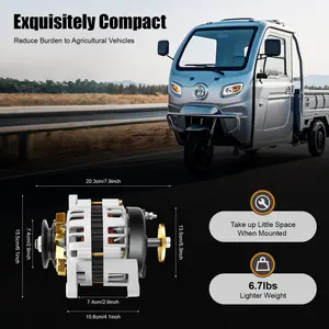 Steamer, 2000W permanent magnet generator for agricultural vehicles, high efficiency, low noise, stable power supply Stainless Steel Hot Pot Buffet Set Tractors Tricycles Quadricycles