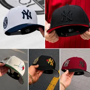 New Era MLB 59FIFTY Snapback Cap - NY Yankees/LA Dodgers Anniversary Patch, Unisex Classic Sport Streetwear, Adjustable Fit Sports Collectible Headwear