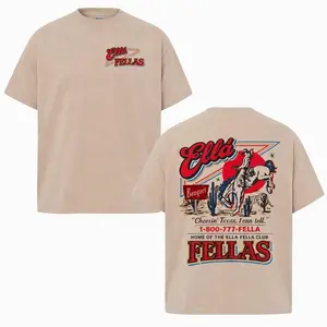 Ella Fella Club Shirt, 1-800-777-Fella Tee, Dandelion Graphic T-Shirt, Indie Aesthetic Shirt, Choosing Texas Tee, Vintage Style Graphic Tee