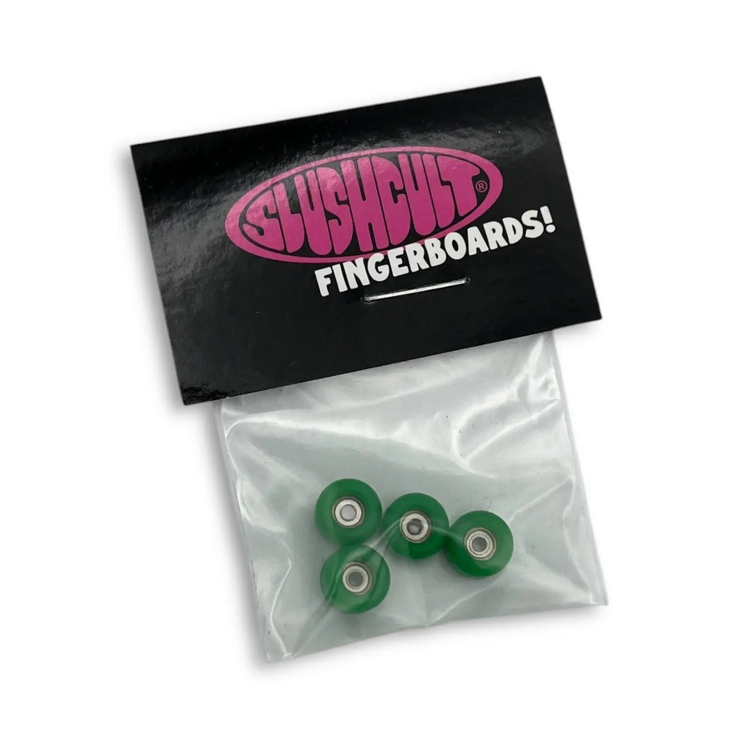 SLUSHCULT | Grom Fingerboard Wheels | Green