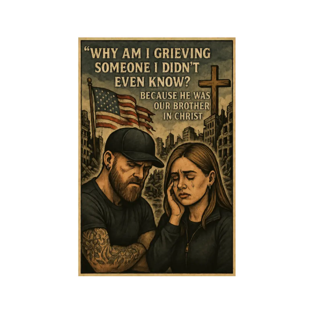 Grieving Someone I Never Knew Metal Wall Sign, Christian Memorial Decor, 8x12 Inch Faith Tribute Plaque for Home, Church, Bedroom, Office, Veterans Remembrance, Memorial Day, Christmas Keepsake