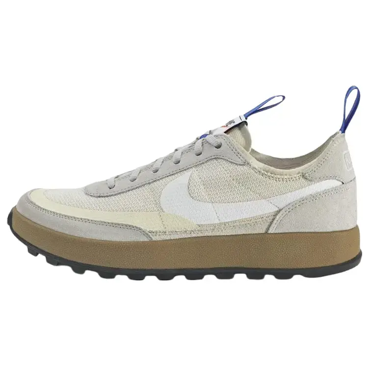 NIKE Women's NikeCraft x Tom Sachs General Purpose Studio Sports Sneaker, Rugged Waffle-Inspired Outsole, Suede Overlays, Understated Lifestyle Design