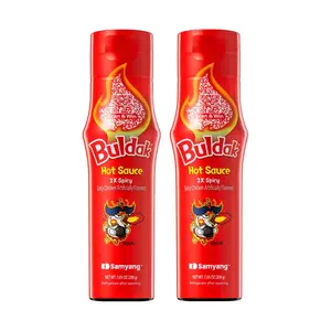 Samyang Buldak Hot Sauce - 2X Spicy, Korean Spicy Hot Chicken 2X Flavor Sauce [5.57 fl oz (200g) x 2 pack]