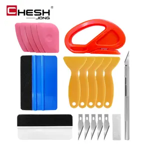 Car Film Wrap Tool Kit Vinyl Squeegee Window Film Tool Kit Can Be Used for Truck  Auto Motorcycle Film Car Accessories for your car décor